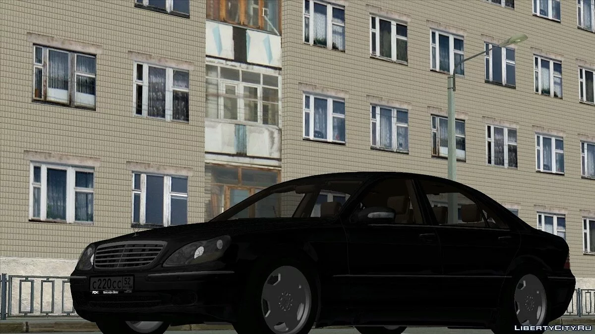 Mercedes-Benz s600 w220 / GTA San Andreas
