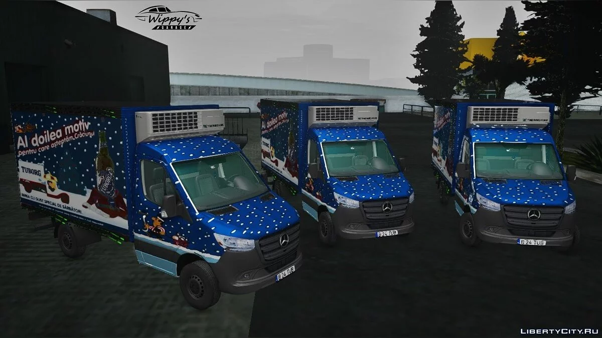 2020 Mercedes-Benz Sprinter - Edisi Brew Natal Turborg / GTA San Andreas