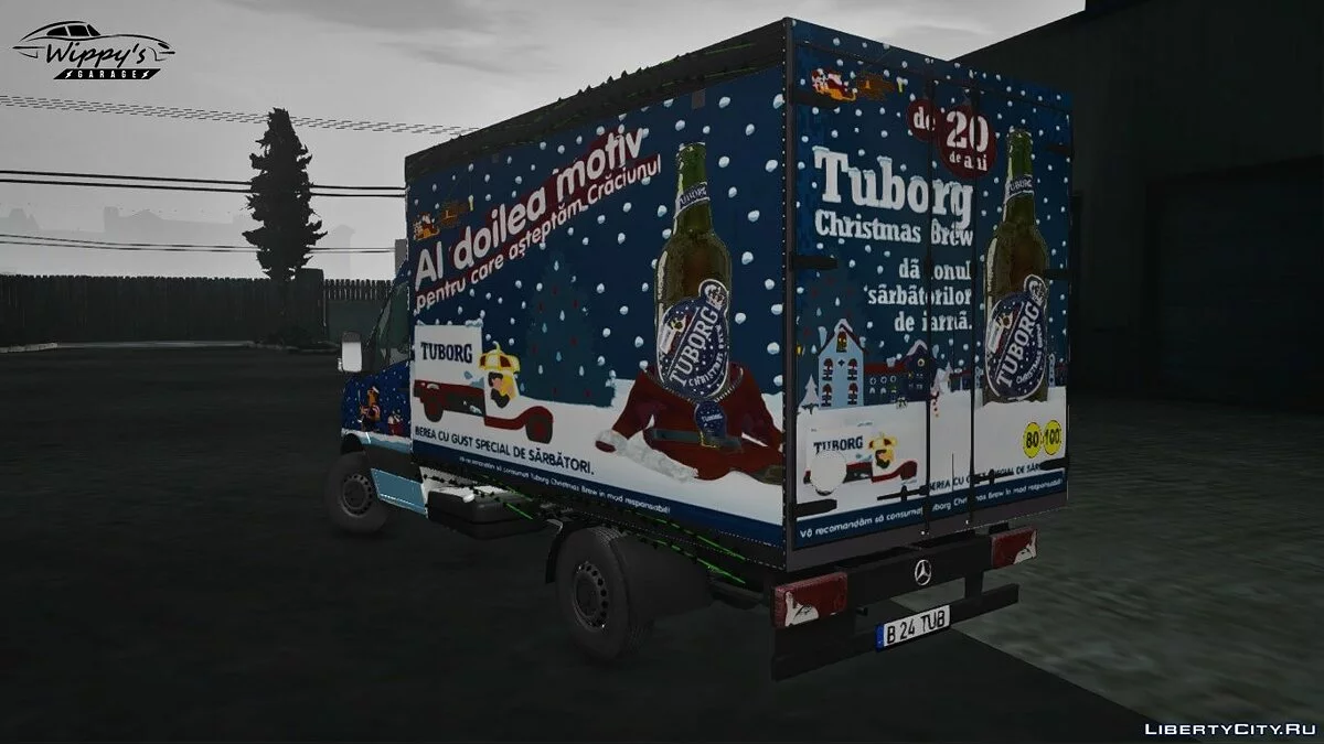 2020 Mercedes-Benz Sprinter - Edisi Brew Natal Turborg / GTA San Andreas