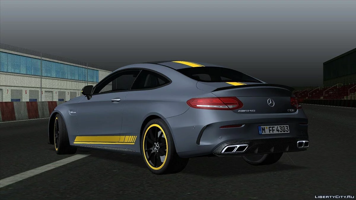 Mercedes-Benz C63s AMG Edition 1 / GTA San Andreas
