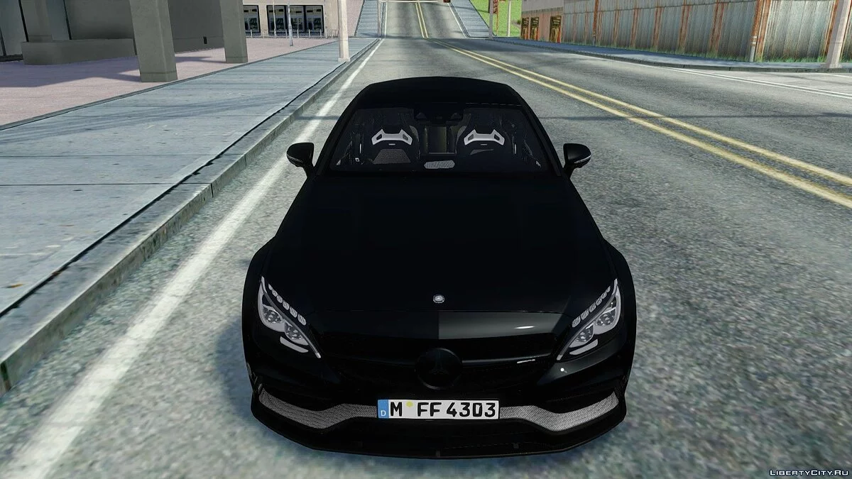 Mercedes-Benz C63S Coupe AMG / GTA San Andreas