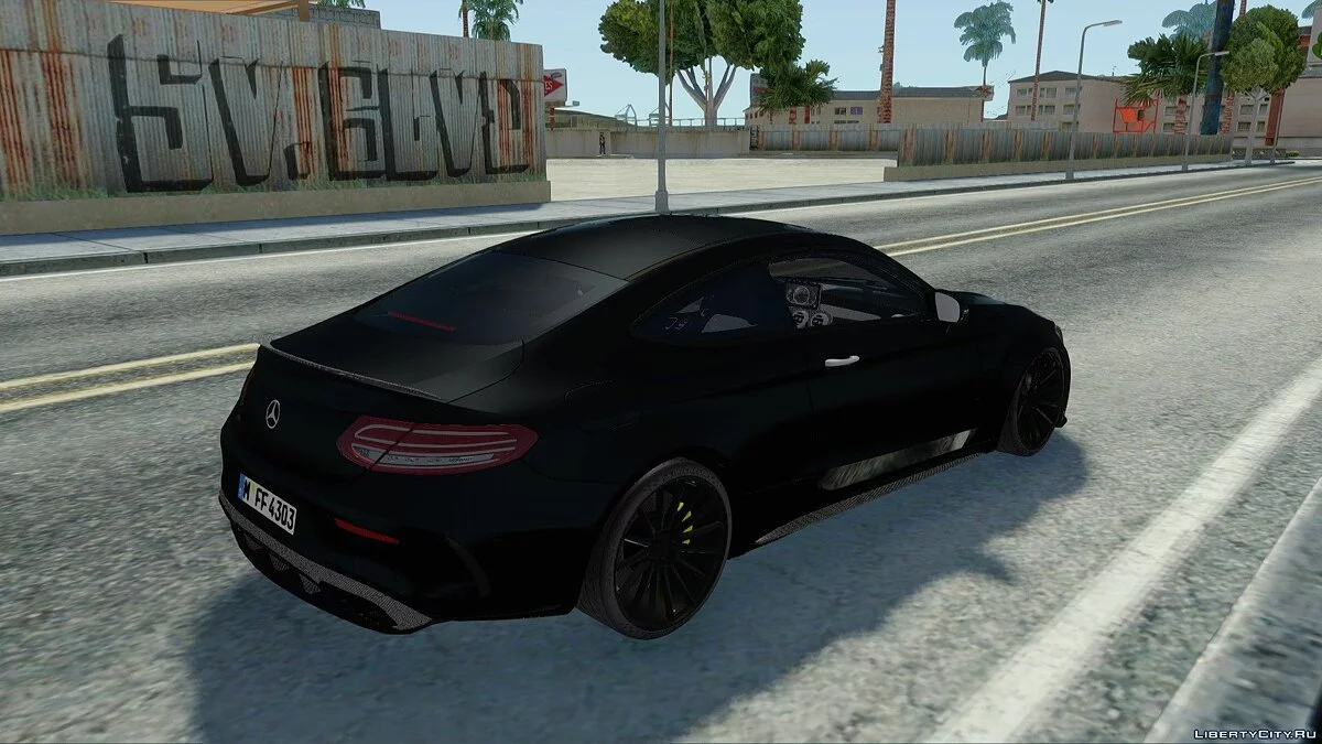 Mercedes-Benz C63S Coupe AMG / GTA San Andreas