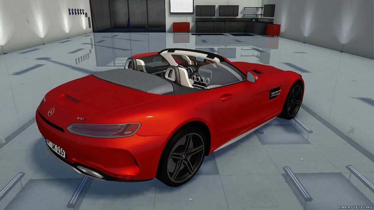 Mercedes-Benz GT-C Roadster sans toit / GTA San Andreas