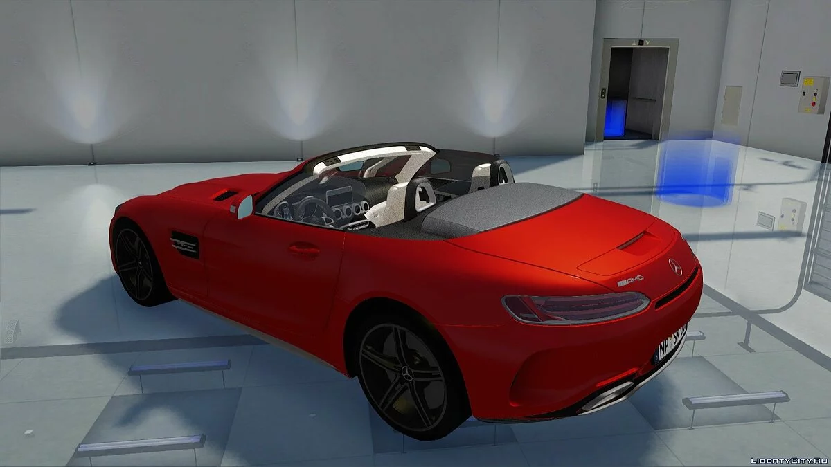 Mercedes-Benz GT-C Roadster sans toit / GTA San Andreas