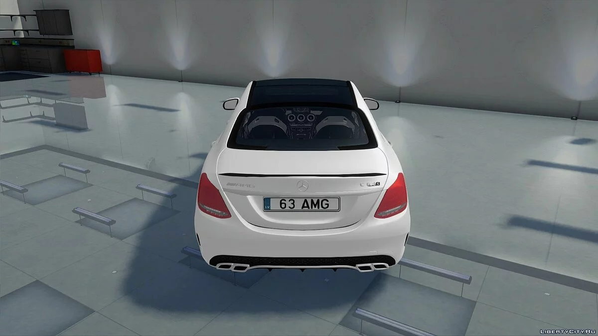 Mercedes-Benz C63 W205 / GTA San Andreas