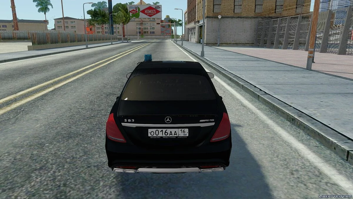 梅赛德斯-奔驰 S63 W222 / GTA San Andreas