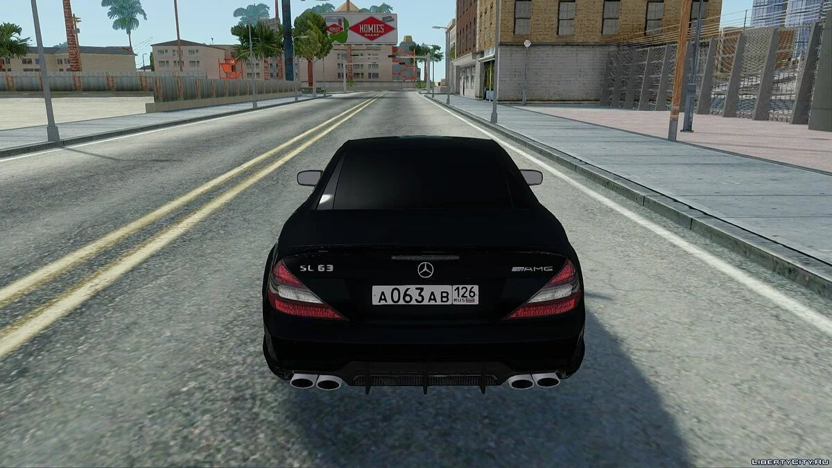 Mercedes-Benz SL63 / GTA San Andreas