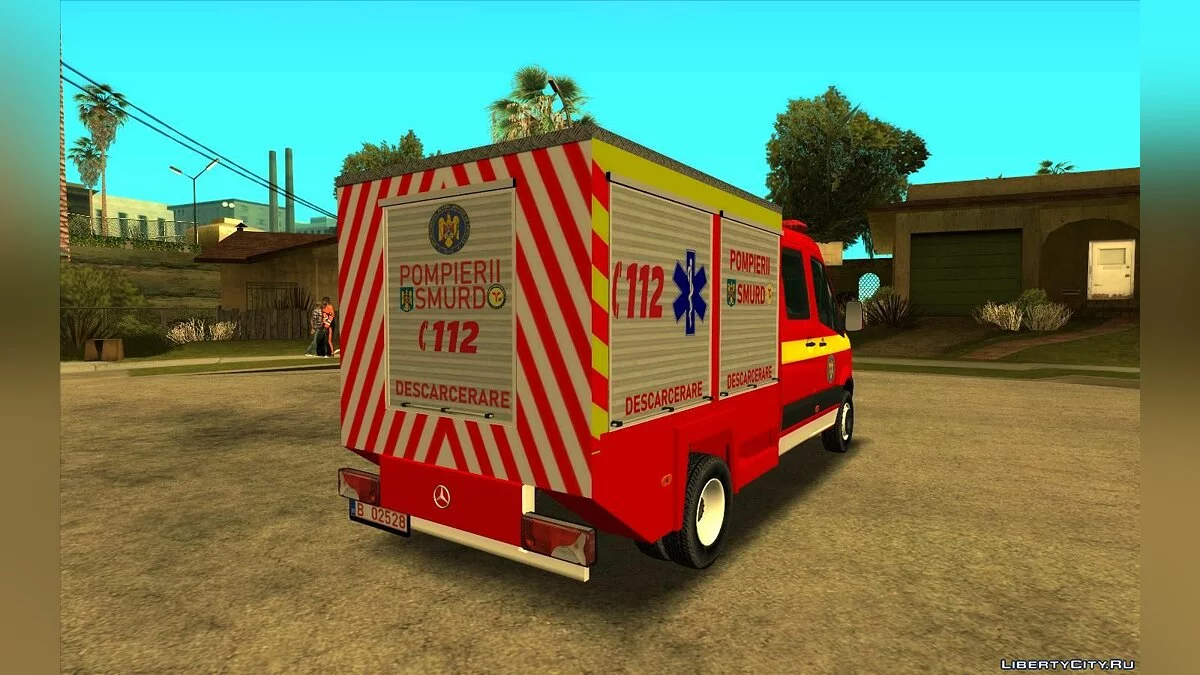 Mercedes-Benz Sprinter 2020 Pemadam Kebakaran / GTA San Andreas