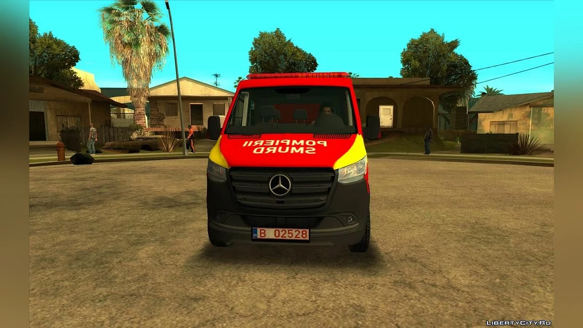 Mercedes-Benz Sprinter 2020 Pemadam Kebakaran / GTA San Andreas
