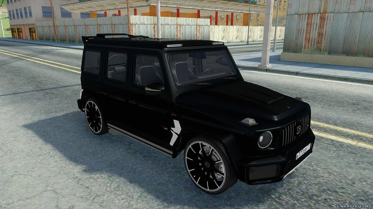 مرسيدس- AMG برابوس G B40-700 وايدستار W463 2018 / جي تي إيه سان أندرياس