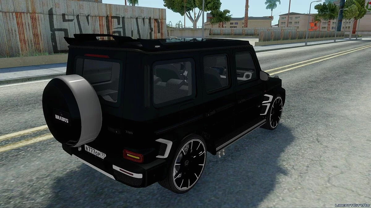 مرسيدس- AMG برابوس G B40-700 وايدستار W463 2018 / جي تي إيه سان أندرياس