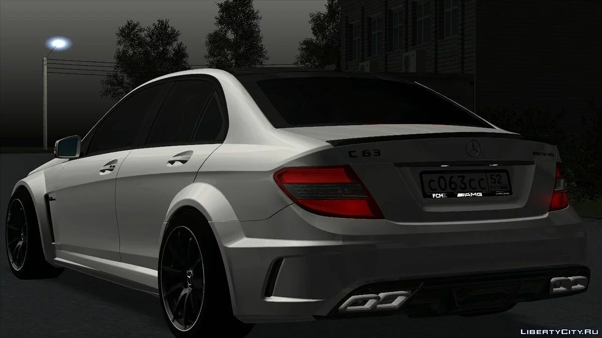 Mercedes-Benz C63 AMG / GTA San Andreas