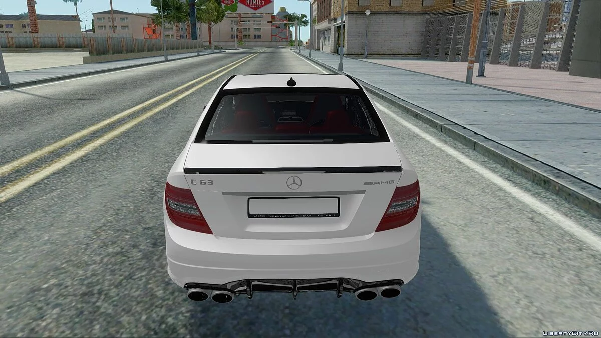 梅赛德斯-奔驰 C63 W204 / GTA San Andreas