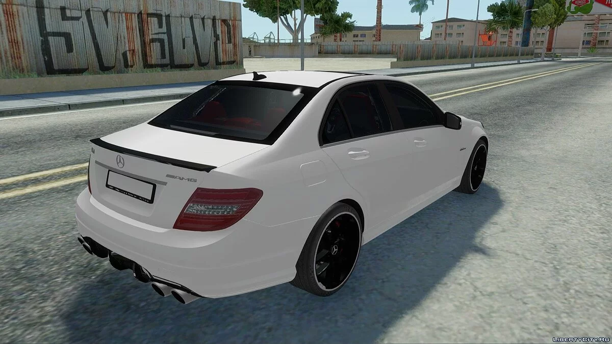 梅赛德斯-奔驰 C63 W204 / GTA San Andreas