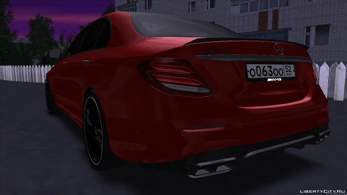 Mercedes-Benz E63s AMG / GTA San Andreas