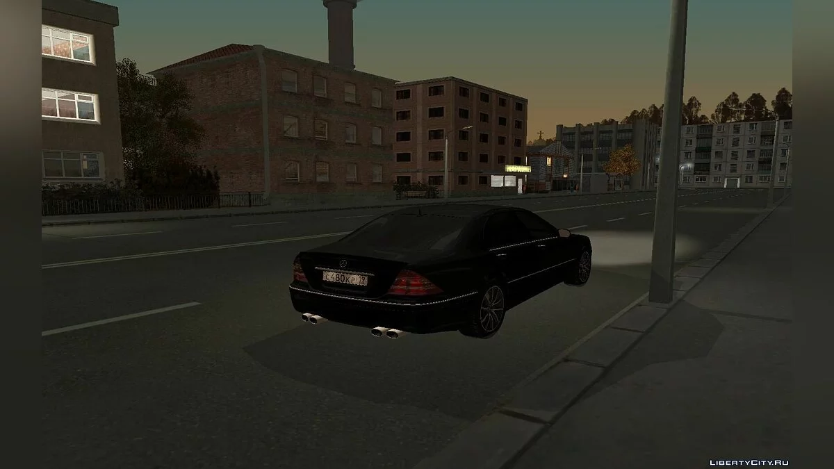 Mercedes-Benz з каналу Мастерня Синдикату / GTA San Andreas