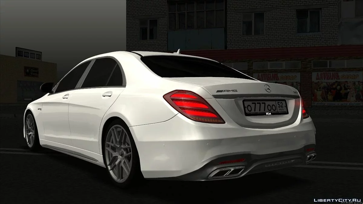 مرسيدس-بنز S63 AMG W222 / جي تي إيه سان أندرياس