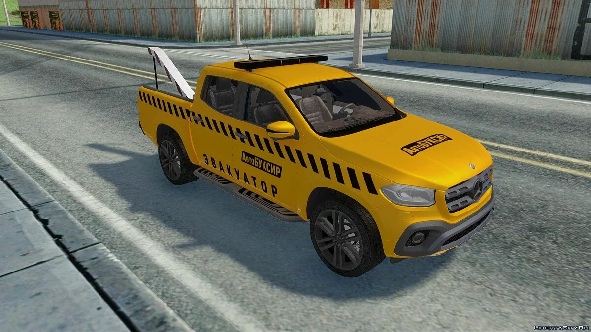 Mercedes-Benz X-Class "Grúa" / GTA San Andreas