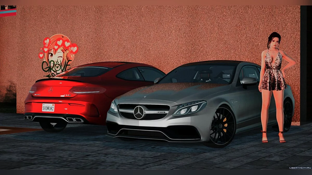 Mercedes-Benz AMG C63 S Coupe / GTA San Andreas
