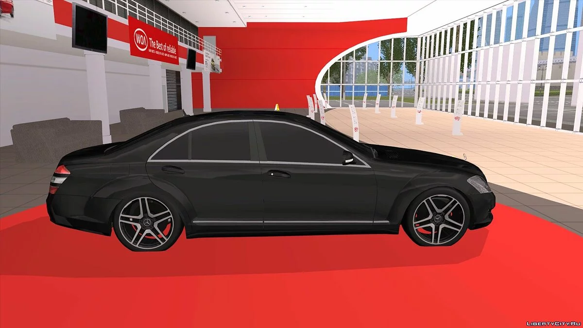 Mercedes-Benz S420 W221 / GTA San Andreas
