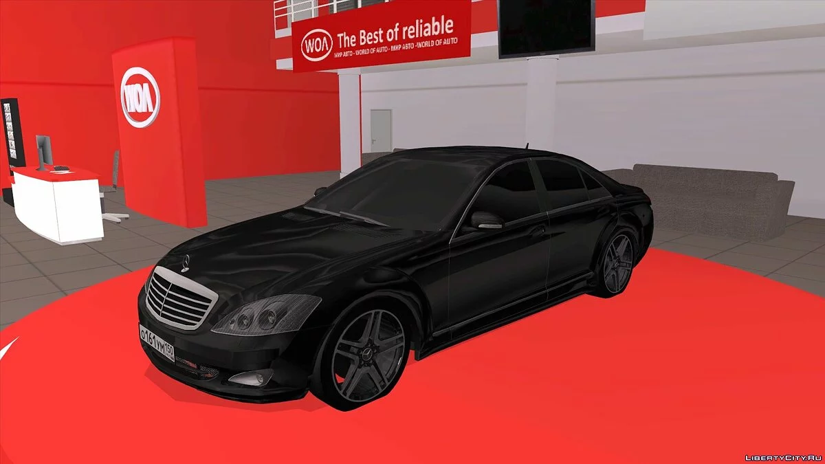Mercedes-Benz S420 W221 / GTA San Andreas
