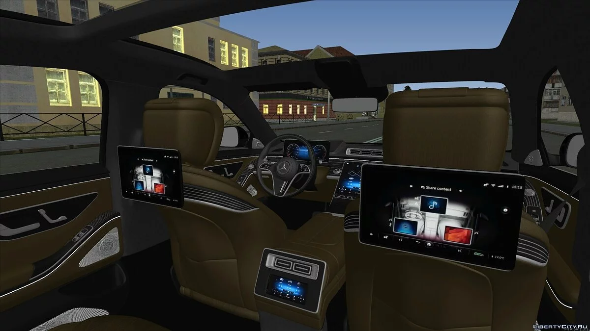 Mercedes-Benz S63 (W223) '21 / GTA San Andreas