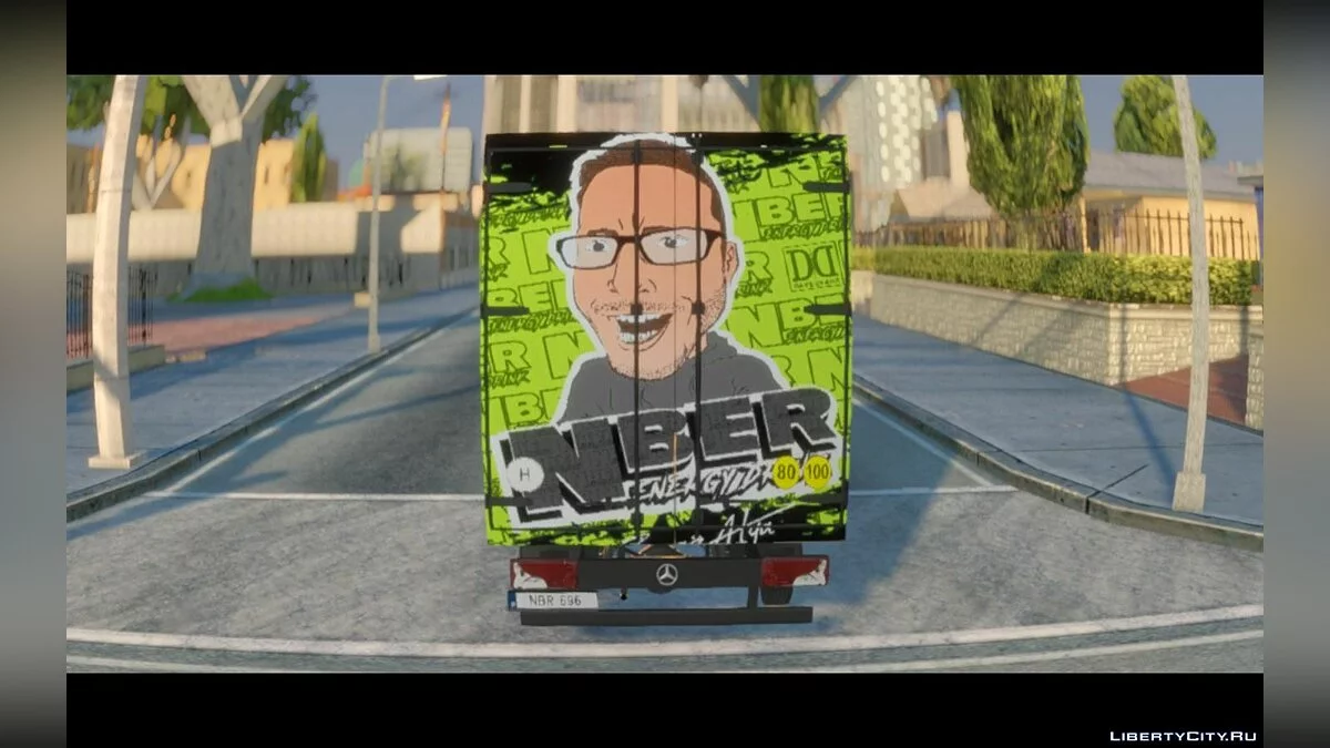 Mercedes-Benz Sprinter Transporter - NBER Energy Drink / GTA San Andreas
