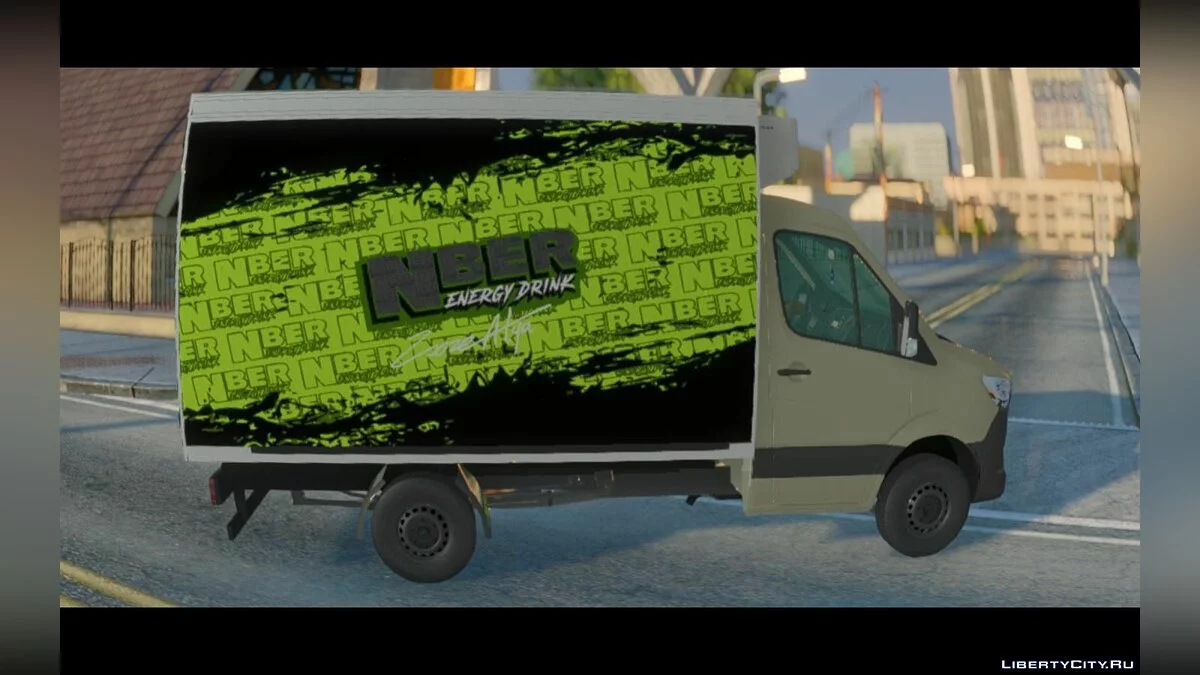 Mercedes-Benz Sprinter Transporter - NBER Energy Drink / GTA San Andreas