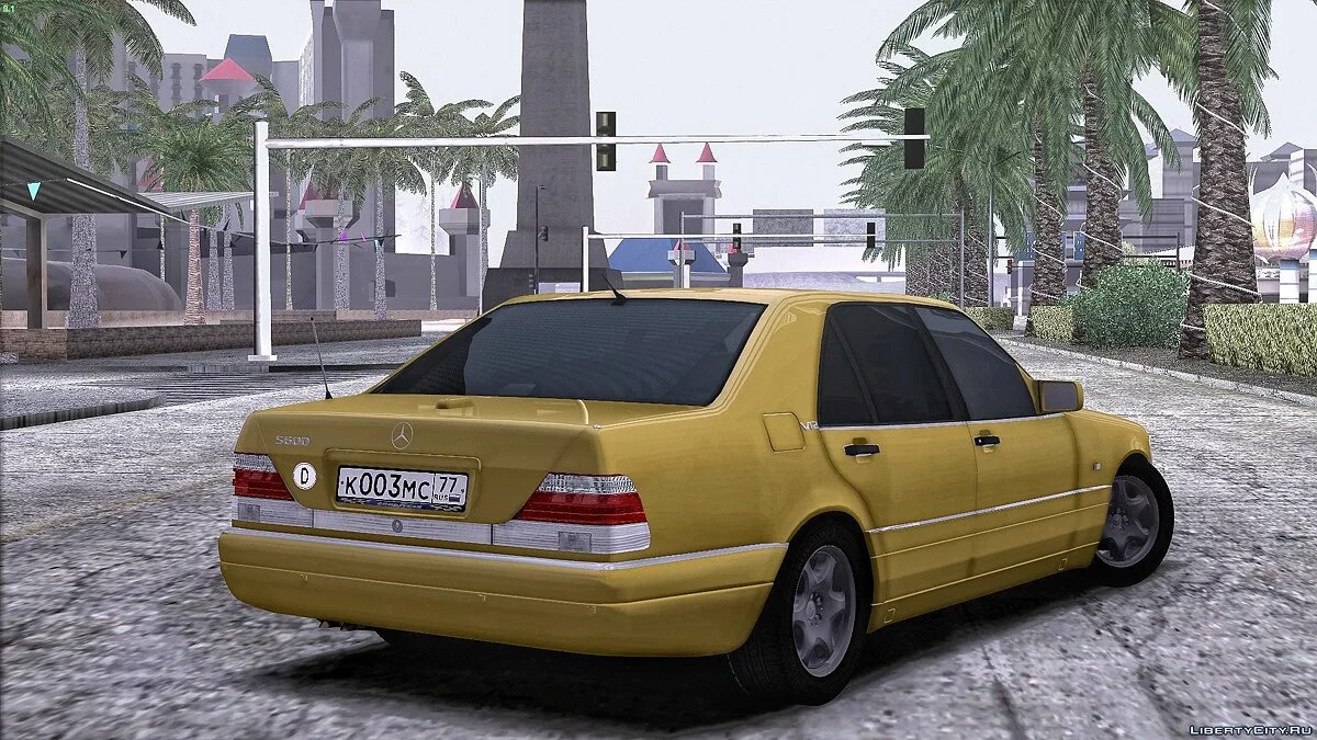 Mercedes-Benz W140 S600 / GTA San Andreas
