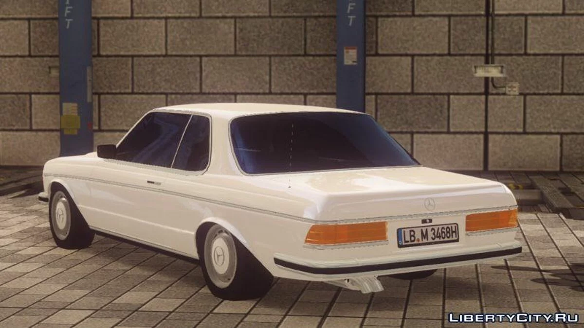 1986 Mercedes-Benz W123 CE Coupe / GTA San Andreas