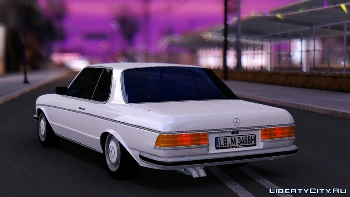 مرسيدس-بنز W123 CE كوبيه 1986 / جي تي إيه سان أندرياس