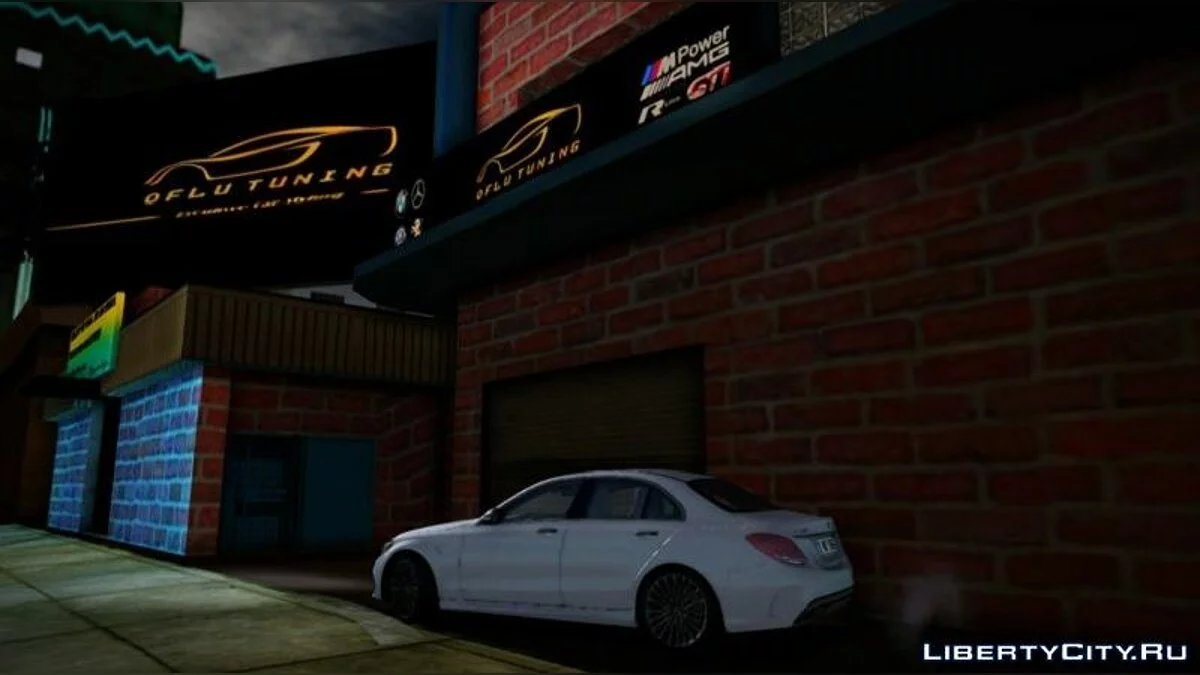 梅赛德斯-奔驰 C200 AMG W205 / GTA San Andreas