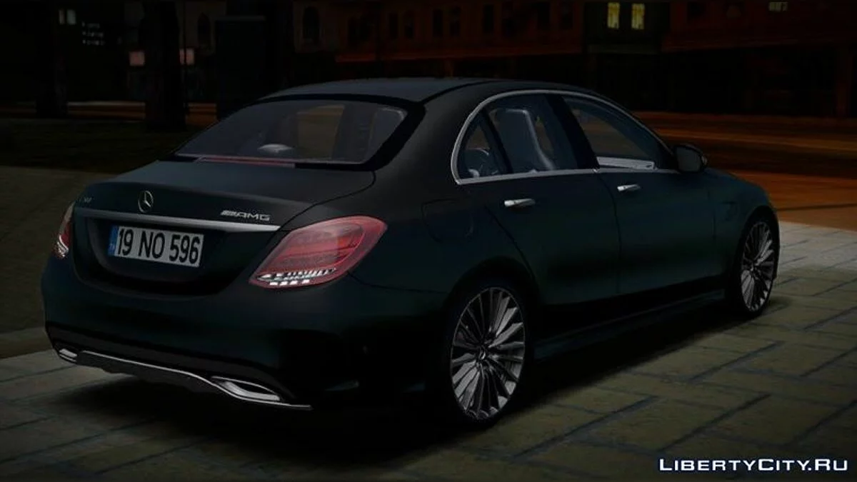 梅赛德斯-奔驰 C200 AMG W205 / GTA San Andreas