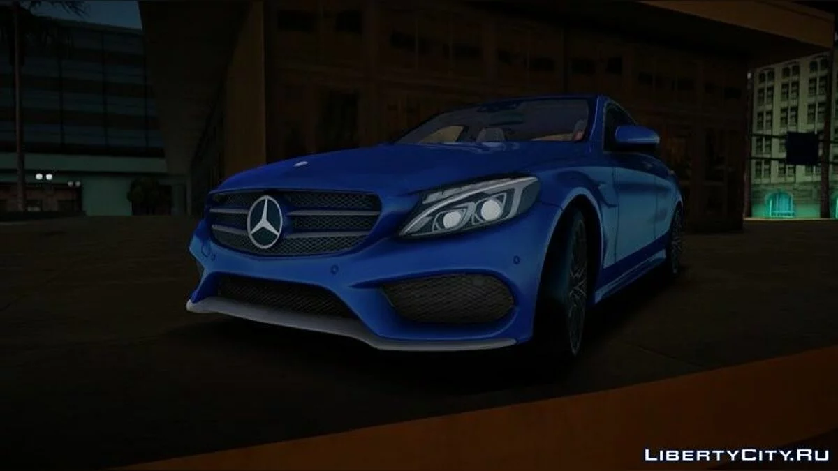 梅赛德斯-奔驰 C200 AMG W205 / GTA San Andreas