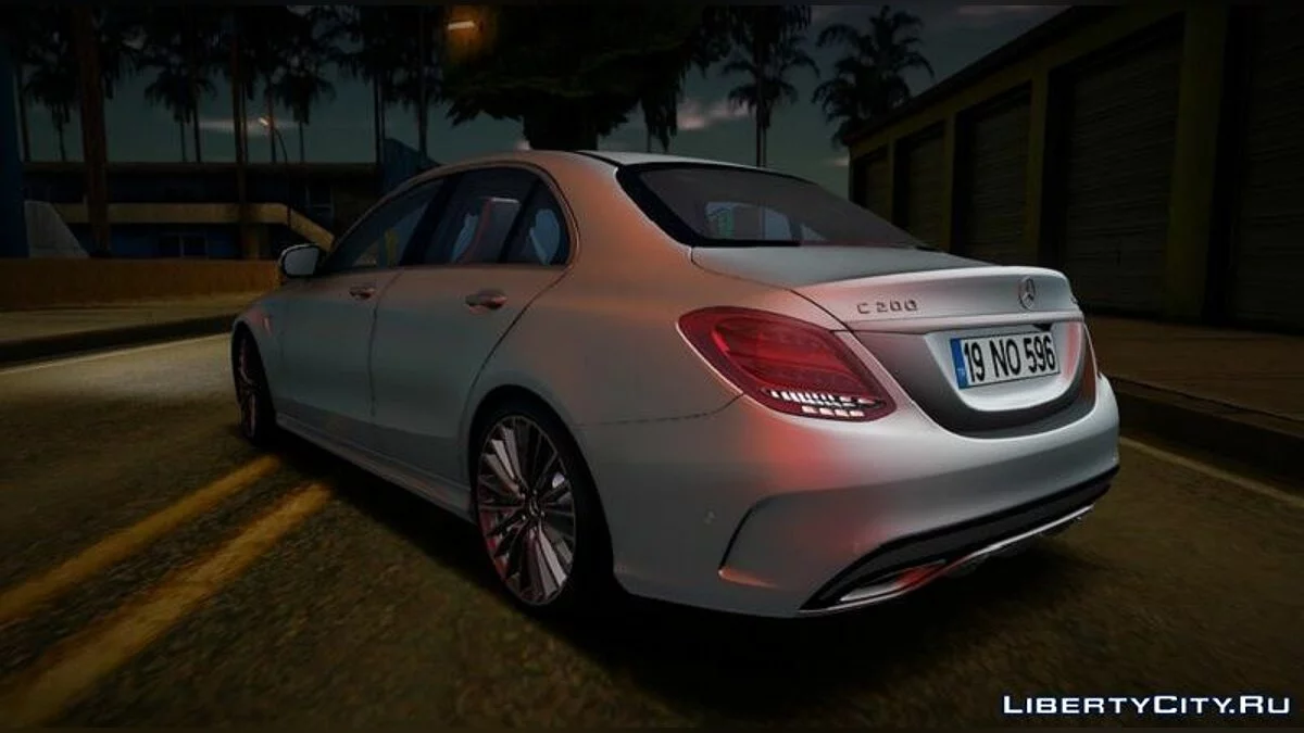 梅赛德斯-奔驰 C200 AMG W205 / GTA San Andreas