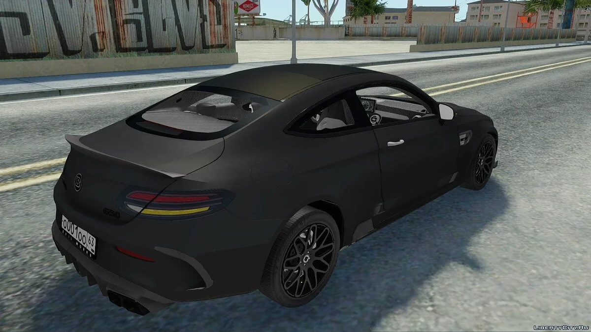 Mercedes-Benz C63S Coupe BRABUS / GTA San Andreas