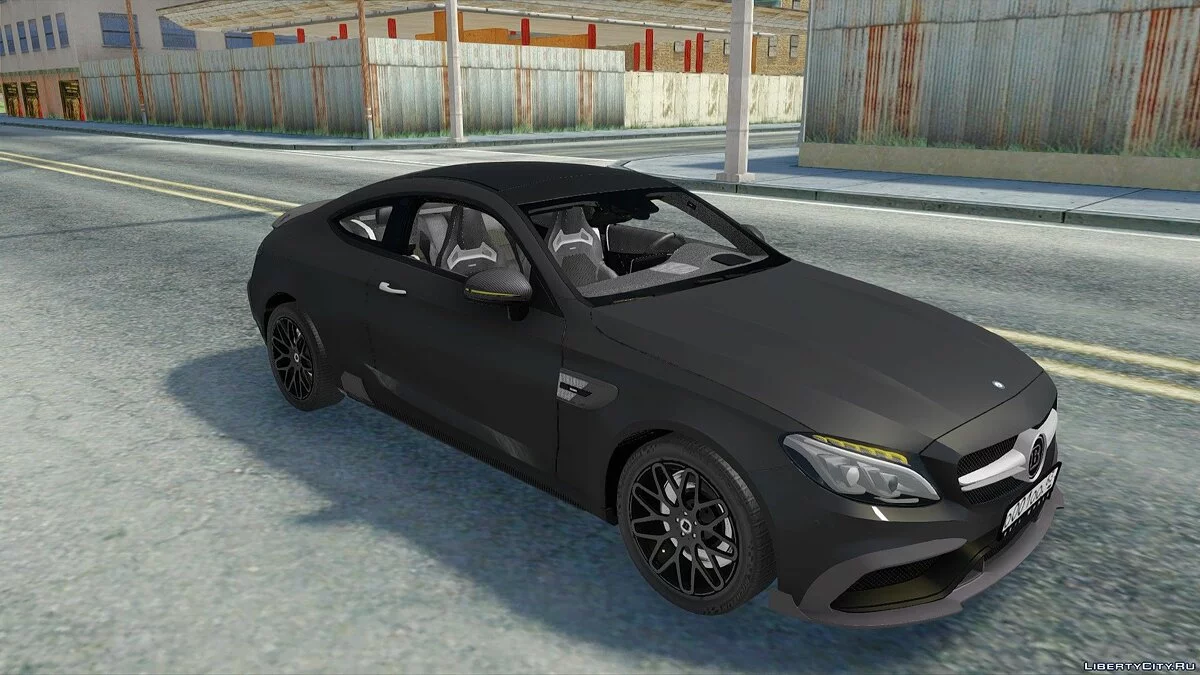 Mercedes-Benz C63S Coupe BRABUS / GTA San Andreas
