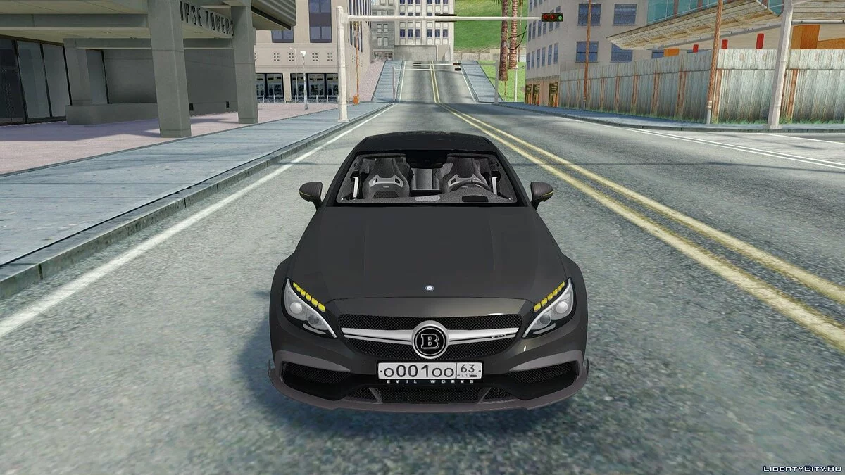 Mercedes-Benz C63S Coupe BRABUS / GTA San Andreas