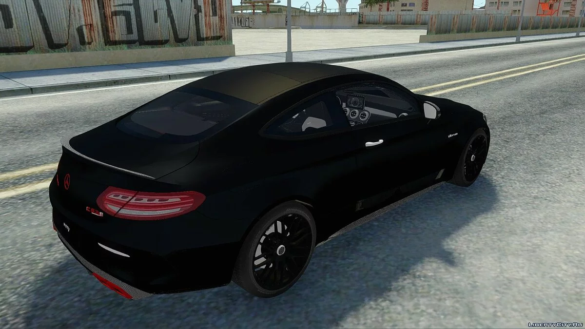 Mercedes-Benz С63S AMG / GTA San Andreas