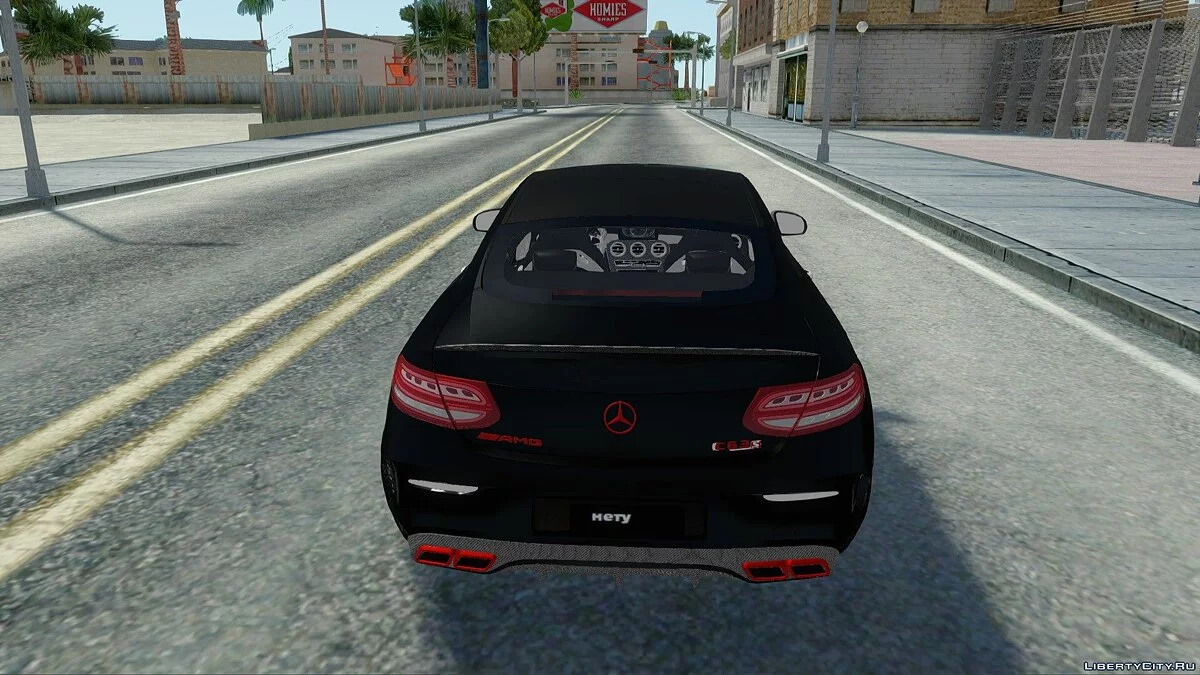 Mercedes-Benz С63S AMG / GTA San Andreas