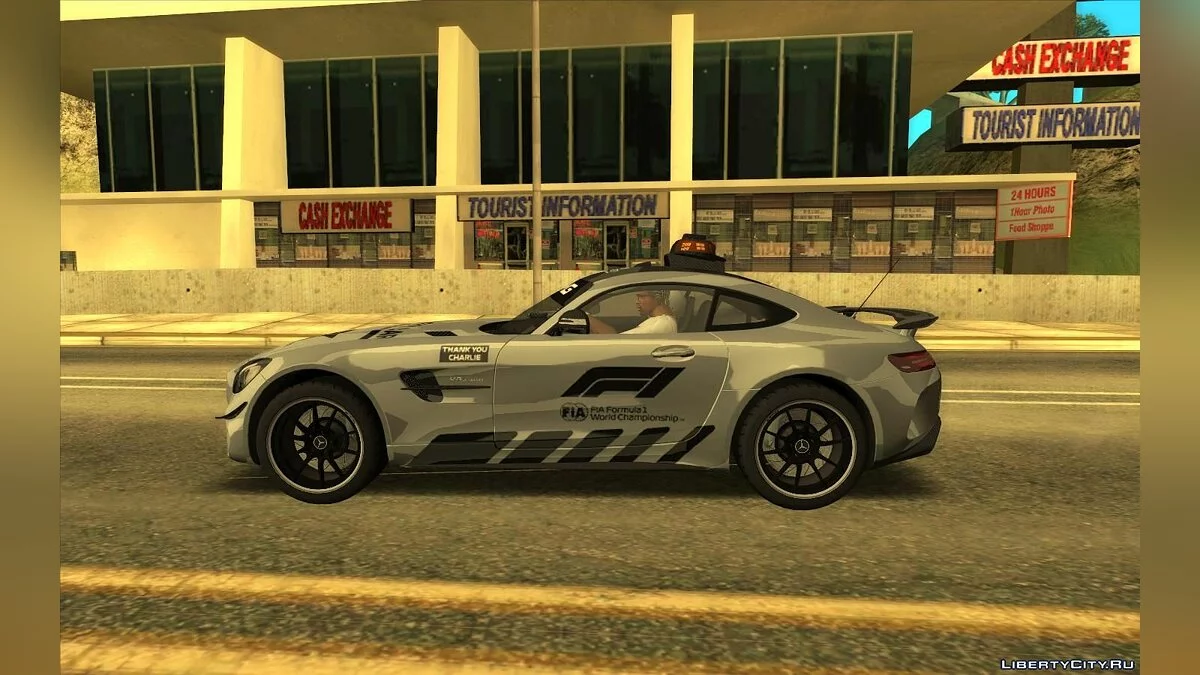 2019 Мерседес-Бенц AMG GTR Сейфті Кар / GTA San Andreas