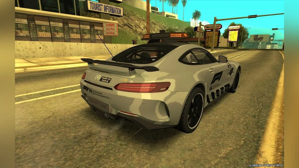 2019 Мерседес-Бенц AMG GTR Сейфті Кар / GTA San Andreas