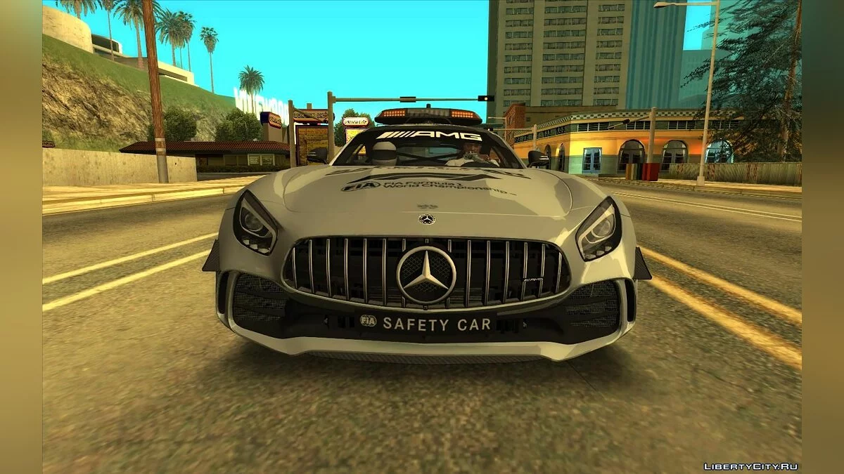 2019 Мерседес-Бенц AMG GTR Сейфті Кар / GTA San Andreas