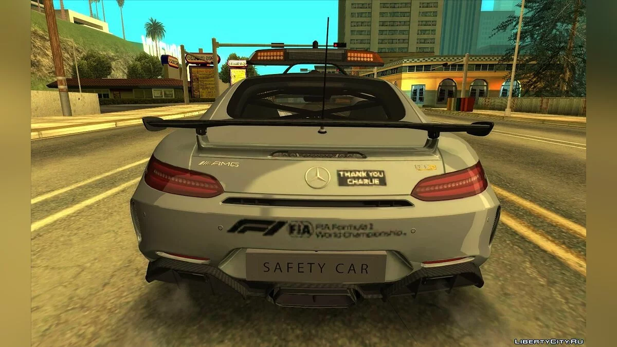2019 Мерседес-Бенц AMG GTR Сейфті Кар / GTA San Andreas