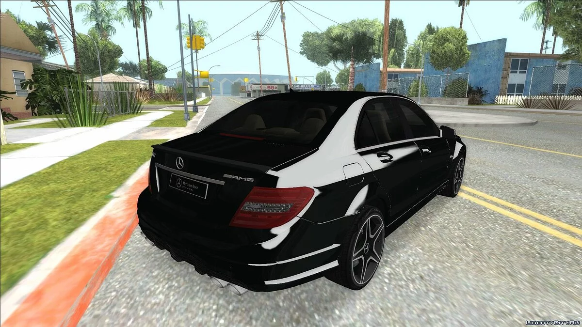 مرسيدس-بنز C63 AMG 2013 / جي تي إيه سان أندرياس