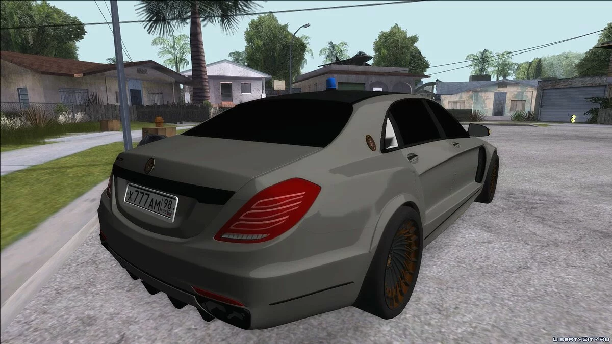 Mercedes-Benz Maybach S600 Імператор ФСБ РФ / GTA San Andreas
