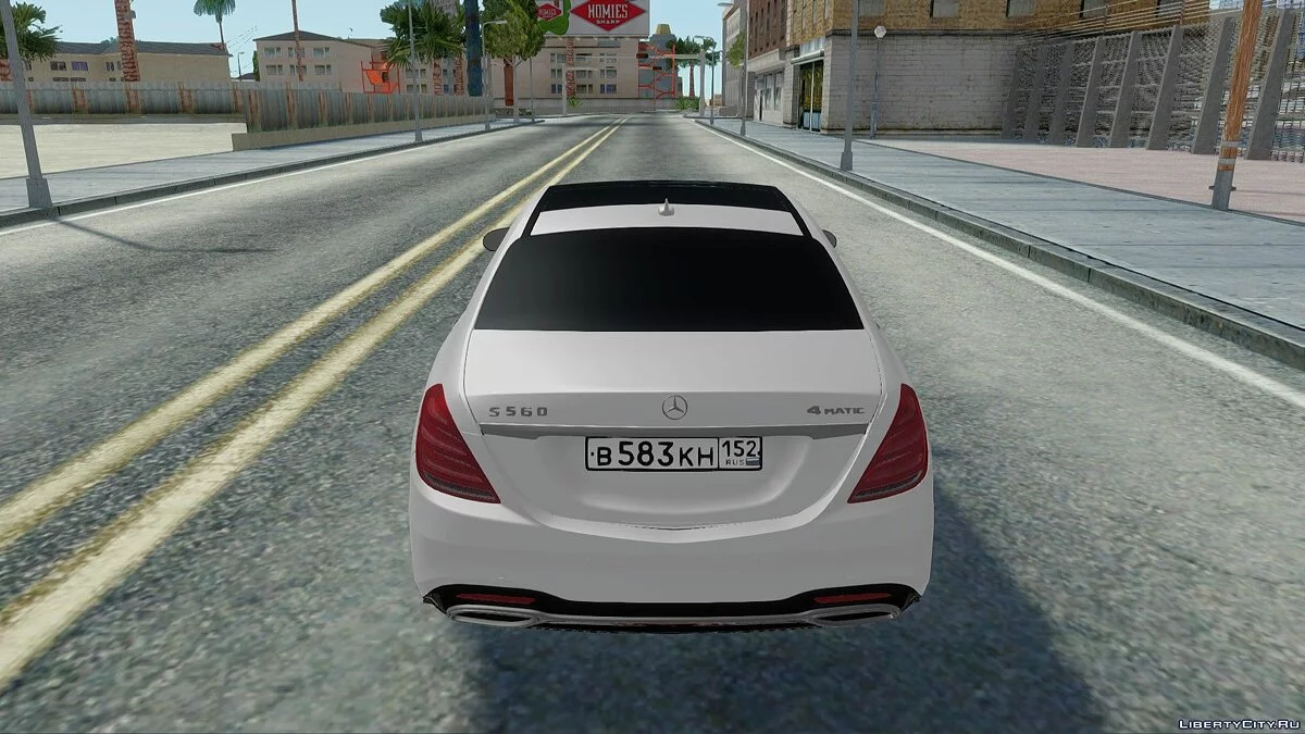Mercedes-Benz S650 4Matic W222 / GTA San Andreas