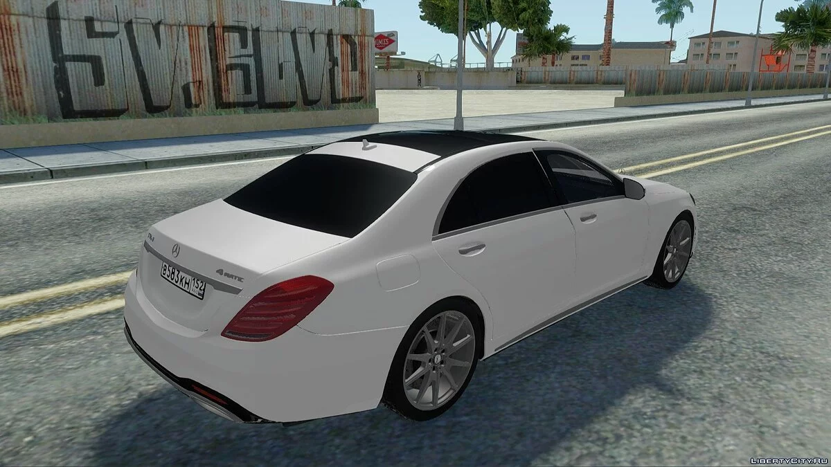 Mercedes-Benz S650 4Matic W222 / GTA San Andreas