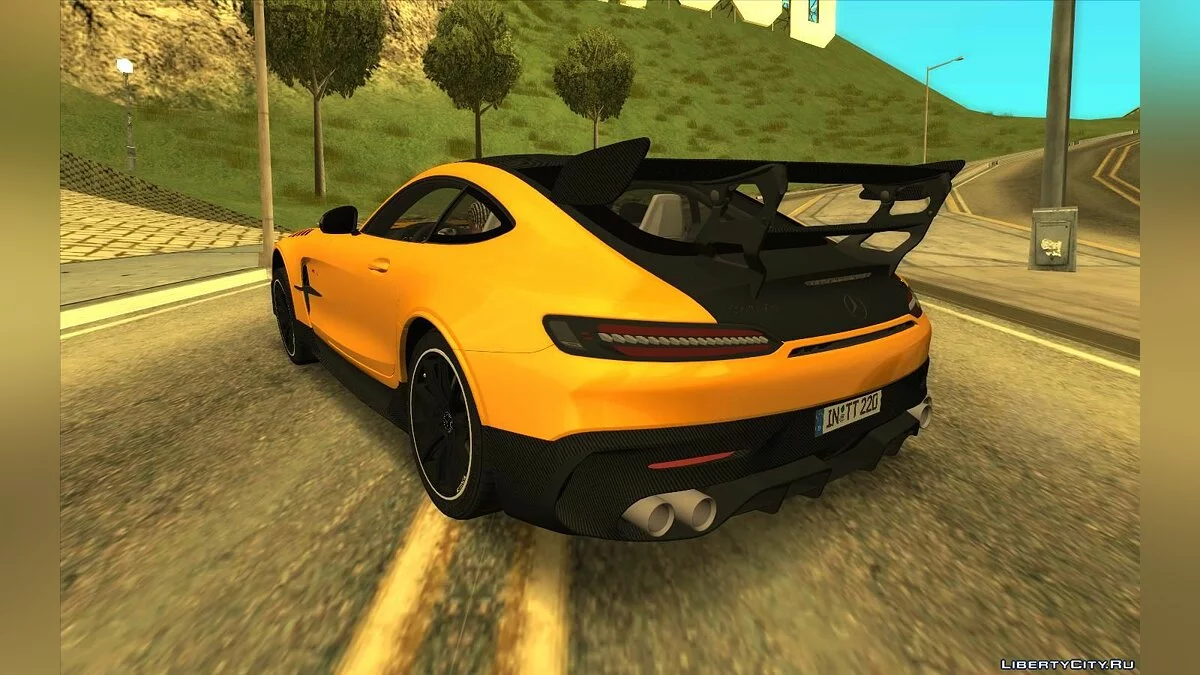 Mercedes-AMG GT Black Series 2020 / GTA San Andreas