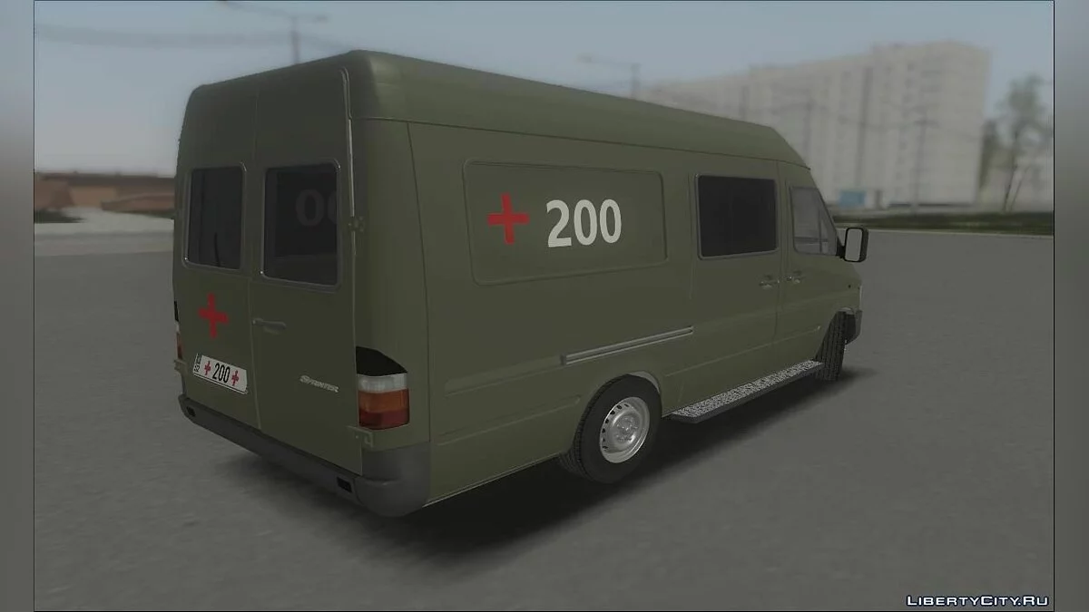 Mercedes-Benz 312 D Cargo 200 (Ukraine) / GTA San Andreas